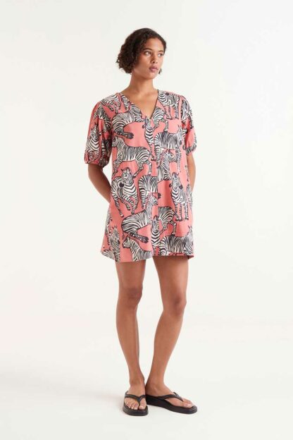 VESTIDO CORTO SAFARI - Imagen 2