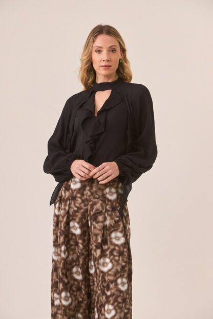 BLUSA WHIMSI NEGRA - Imagen 4