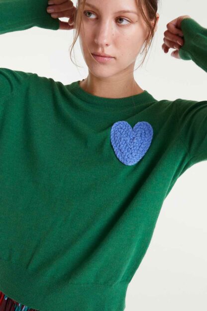 JERSEY GREEN CORAZÓN - Imagen 4