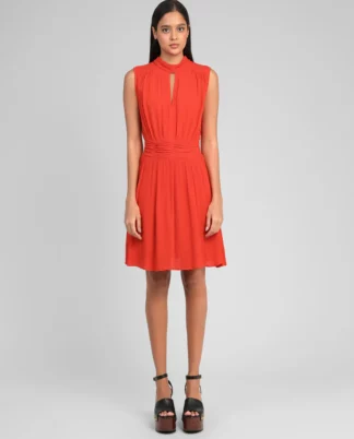 VESTIDO ORLEANE CORAL