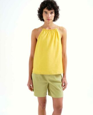 TOP HALTER AMARILLO