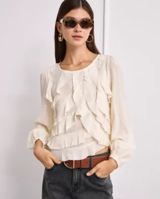 BLUSA UZNA IVORY